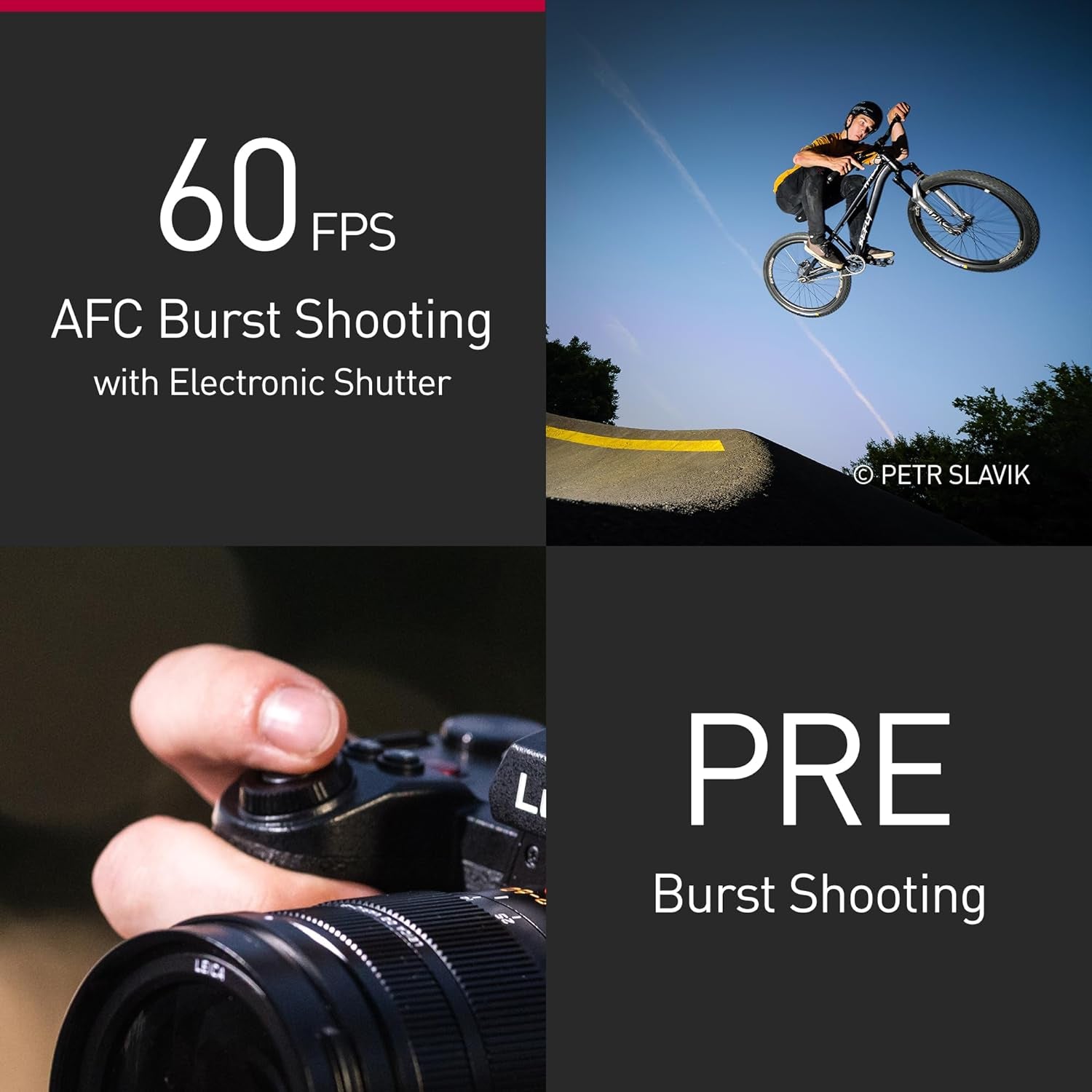 Lumix G9M2E | Appareil Photo Hybride Expert (25MP, Autofocus Phase, Double Stab, Rafale 60Ips AFC, Vidéo C4K Illimité, Prores 5.7K&All-Intra 800Mbps via SSD, Tropicalisé)– Version Française