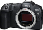 EOS R8 Appareil Photo (Hybride Plein Format 24M Pixels, 40Im/Sec, CMOS AF Dual Pixel, Vidéo 4K 60P, Wifi) Sans Objectif, Noir