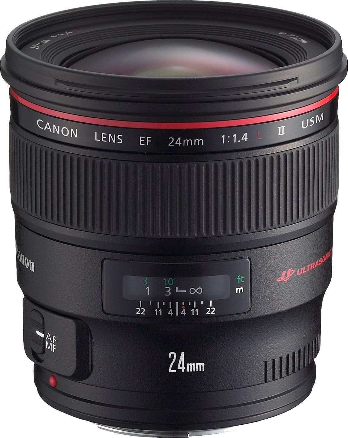 Canon objectif reflex ef 24mm f/1.4l ii usm