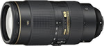 Nikkor AF-S - T L Objectif Zoom - 80 Mm - 400 Mm - F-4-5-5-6 G ED AF-S VR - F