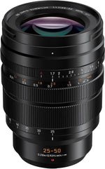 Leica 25-50Mm F1.7 | Objectif Zoom Grand Angle H-X2550E (Grande Ouverture F1.7 Constante, Tropicalisé, Equiv. 35Mm : 50-100Mm) Noir – Compatible Monture Micro 4/3 & Olympus