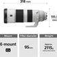SEL-200600G Objectif G 200-600 Mm F5.6-6.3 Pour  Alpha 7, Alpha 9, Alpha 6400, Alpha 6500, Alpha 5100