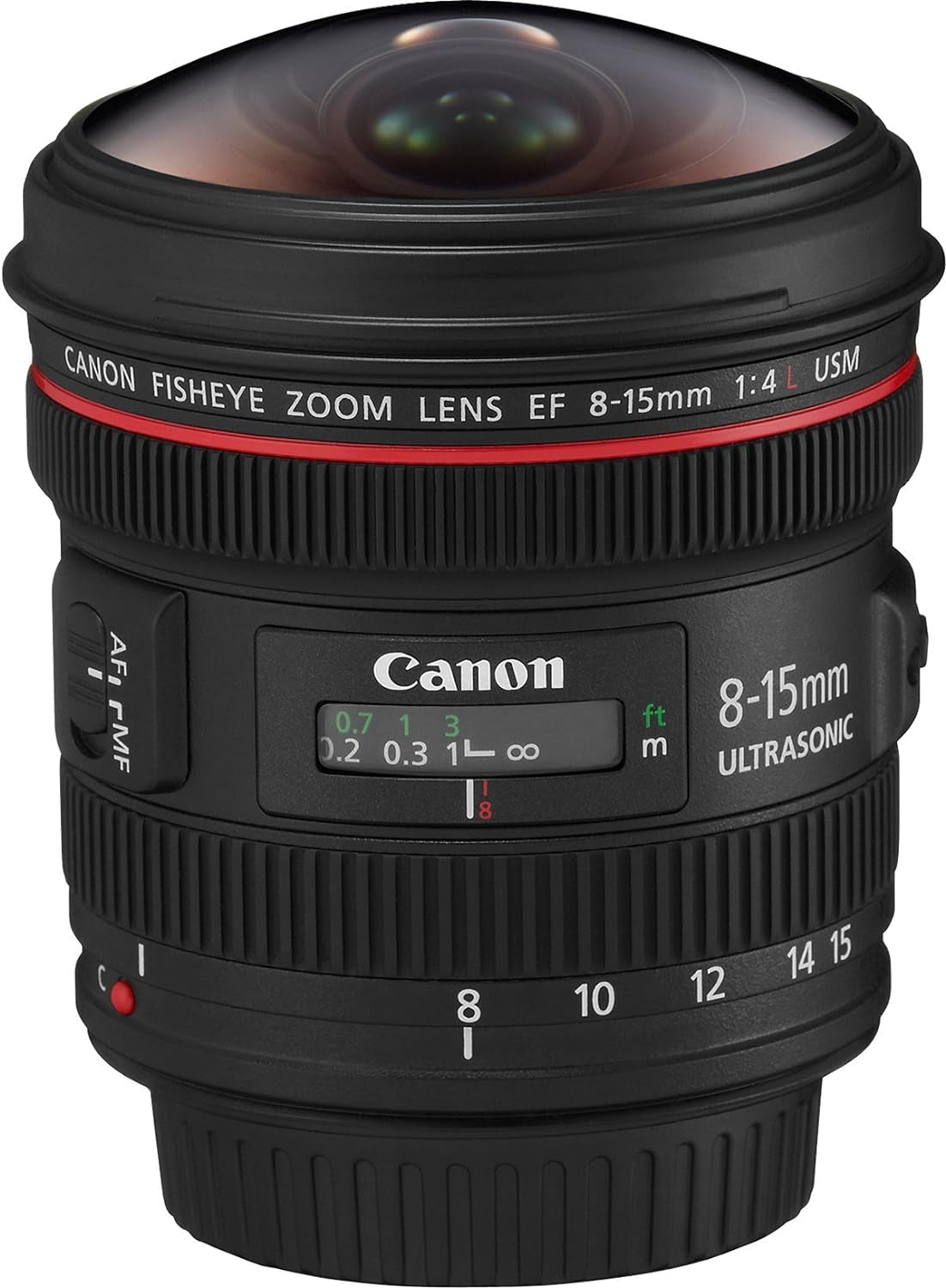 EF 8-15Mm F/4L Fisheye USM & Bague D'Adaptation EF - EOS R