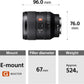 SEL35F14GM | Objectif Plein Format FE 35Mm F1.4 GM - Optique G Master Premium De Haute Qualité