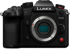 Lumix GH6 | Appareil Photo Vidéo Hybride Expert (Capt 4/3 25MP, Vidéo Illimitée, 5.7K 60P / C4K 422 10Bit, Apple Prores, Slow Motion 4K 120P, Tropicalisé) – Version Française