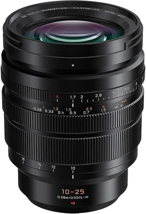 LEICA 10-25Mm F1.7 | Objectif Zoom Ultra Grand Angle H-X1025E (Grande Ouverture F1.7 Constante, Tropicalisé, Equiv. 35Mm : 20-50Mm) Noir – Compatible Monture Micro 4/3  & Olympus