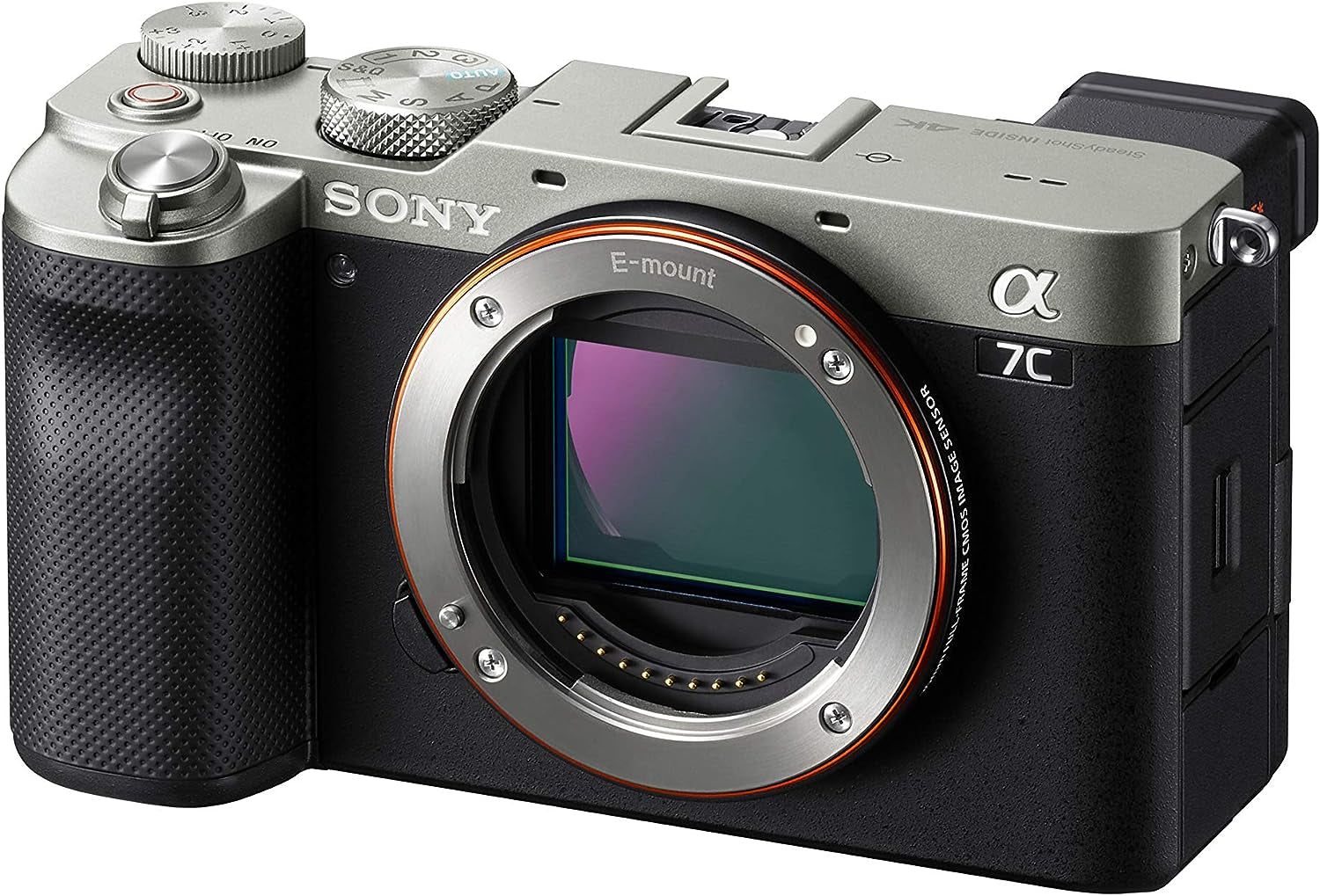 Alpha 7C | Appareil Photo Numérique Hybride À Objectif Interchangeable À Capteur Plein Format (Compact Et Léger, Eye AF En Temps Réel, 24,2MP, Stabilisation 5 Axes, Viseur, Écran Selfie)