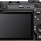 Alpha 7C II, Appareil Photo Plein Format Hybride Compact À Objectif Interchangeable (33 Mégapixels, Mise Au Point AF En Temps Réel, 10 IPS, Vidéo 4K 60P, Écran Tactile Orientable), Noir