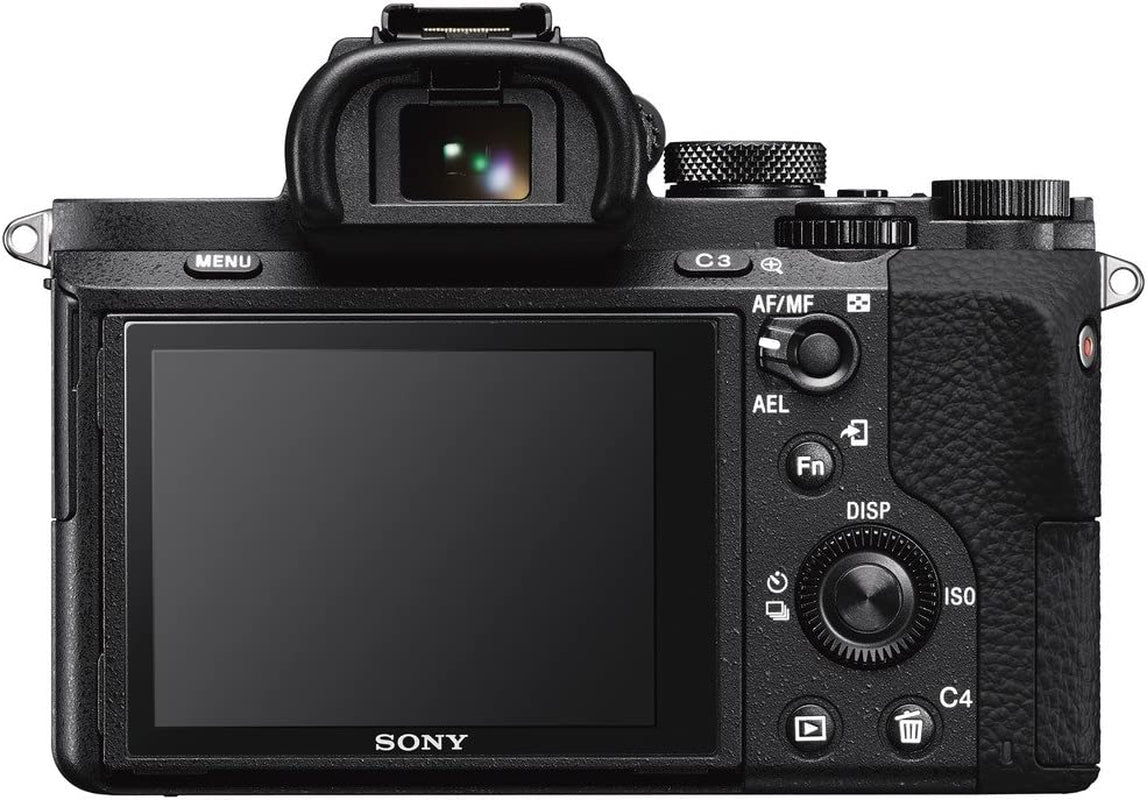 Alpha 7 II | Appareil Photo Numérique Hybride Plein Format ( 24,2 Mp, Autofocus Hybride Rapide, Stabilisation Interne 5 Axes, Format Vidéo Xavc S) (ILCE7M2, A7M2) Noir