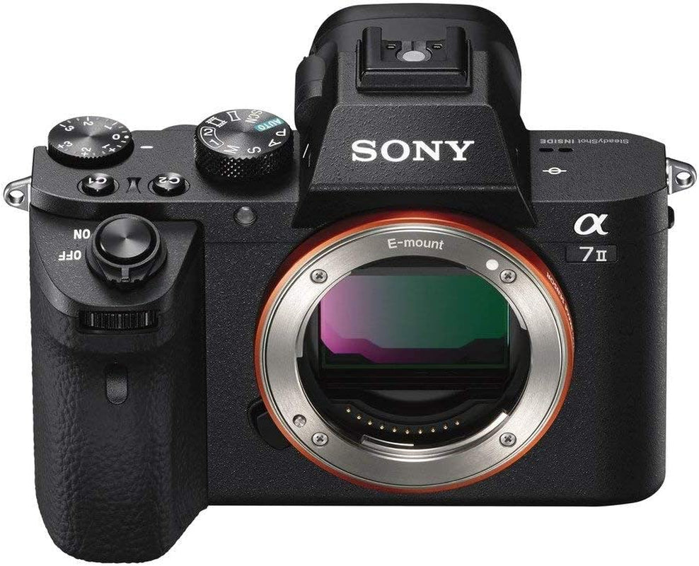 Alpha 7 II | Appareil Photo Numérique Hybride Plein Format ( 24,2 Mp, Autofocus Hybride Rapide, Stabilisation Interne 5 Axes, Format Vidéo Xavc S) (ILCE7M2, A7M2) Noir