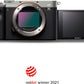 Alpha 7C | Appareil Photo Numérique Hybride À Objectif Interchangeable À Capteur Plein Format (Compact Et Léger, Eye AF En Temps Réel, 24,2MP, Stabilisation 5 Axes, Viseur, Écran Selfie)