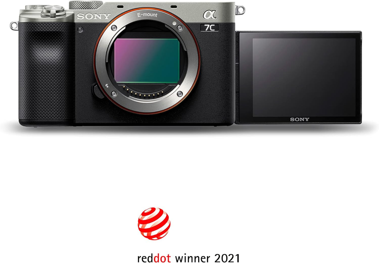 Alpha 7C | Appareil Photo Numérique Hybride À Objectif Interchangeable À Capteur Plein Format (Compact Et Léger, Eye AF En Temps Réel, 24,2MP, Stabilisation 5 Axes, Viseur, Écran Selfie)