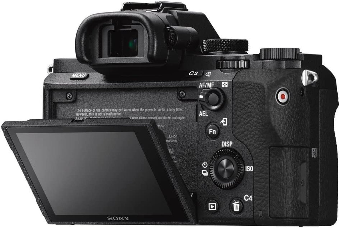 Alpha 7 II | Appareil Photo Numérique Hybride Plein Format ( 24,2 Mp, Autofocus Hybride Rapide, Stabilisation Interne 5 Axes, Format Vidéo Xavc S) (ILCE7M2, A7M2) Noir