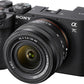 Alpha 7C II, Appareil Photo Plein Format Hybride Compact À Objectif Interchangeable (33 Mégapixels, Mise Au Point AF En Temps Réel, 10 IPS, Vidéo 4K 60P, Écran Tactile Orientable), Noir