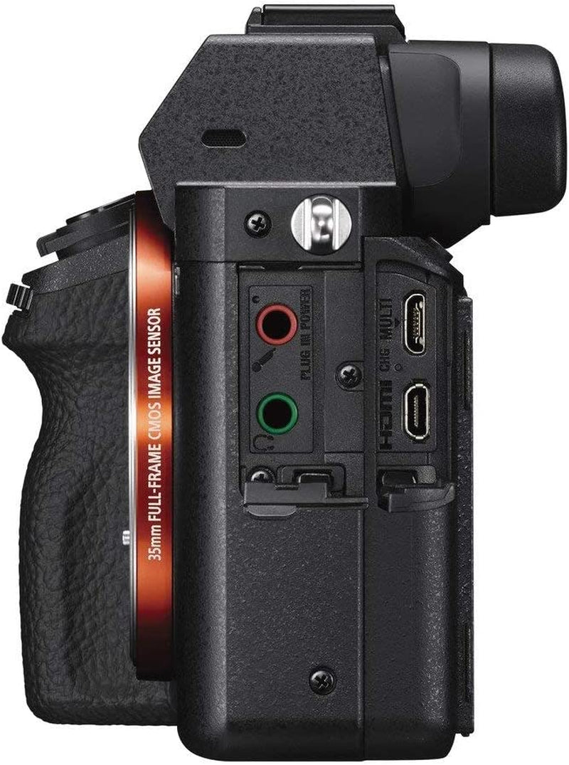 Alpha 7 II | Appareil Photo Numérique Hybride Plein Format ( 24,2 Mp, Autofocus Hybride Rapide, Stabilisation Interne 5 Axes, Format Vidéo Xavc S) (ILCE7M2, A7M2) Noir