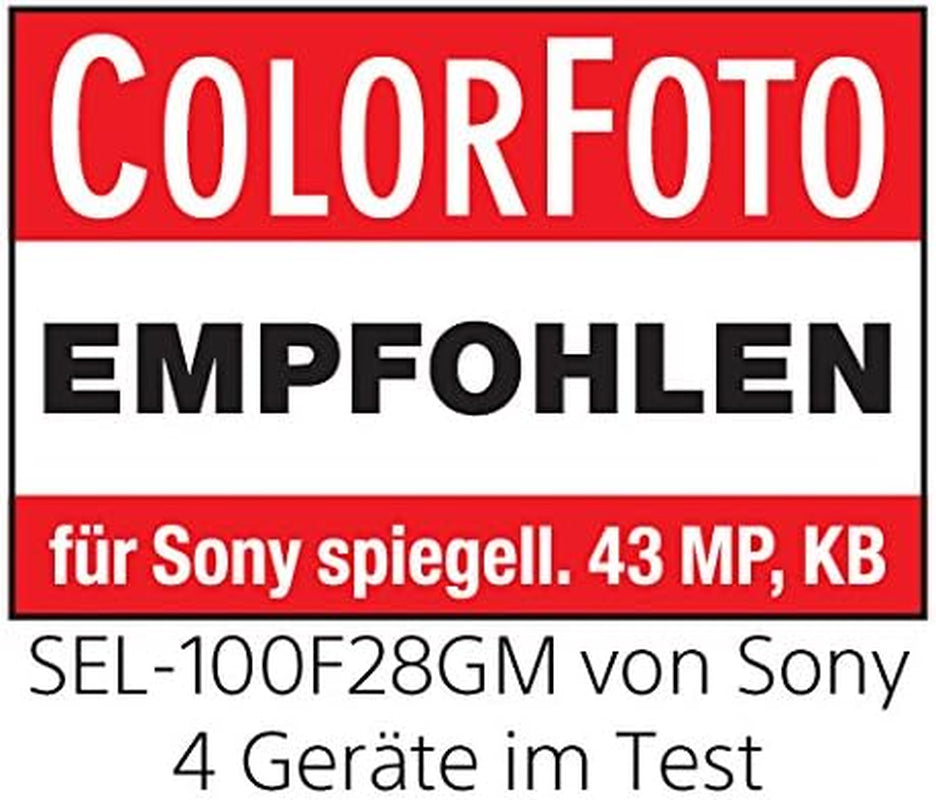 Sony FE 100mm f2.8 STF GM OSS