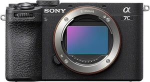 Alpha 7C II, Appareil Photo Plein Format Hybride Compact À Objectif Interchangeable (33 Mégapixels, Mise Au Point AF En Temps Réel, 10 IPS, Vidéo 4K 60P, Écran Tactile Orientable), Noir