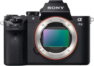 Alpha 7 II | Appareil Photo Numérique Hybride Plein Format ( 24,2 Mp, Autofocus Hybride Rapide, Stabilisation Interne 5 Axes, Format Vidéo Xavc S) (ILCE7M2, A7M2) Noir