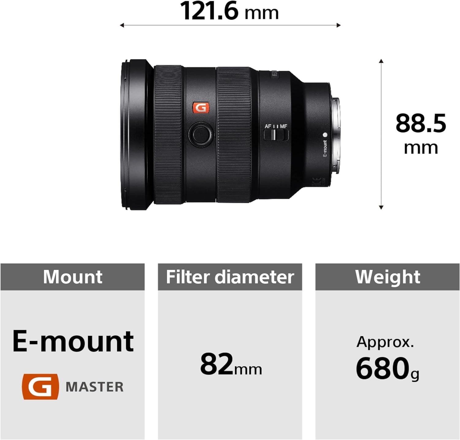 FE 16-35Mm F/2.8 GM | Objectif Plein Format, Grand Angle, Zoom (SEL1635GM)