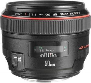 Objectif Reflex  EF 50Mm F 1,2 L USM Noir