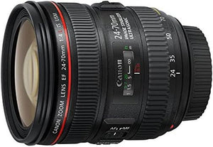 - 6313B005 - Objectif Zoom EF 24-70 Mm F/4L Is USM - Noir