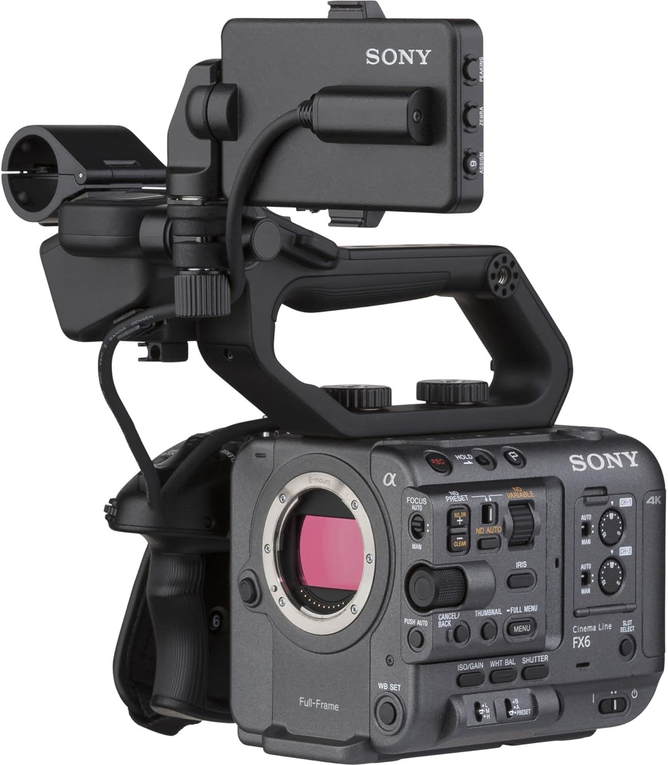 PXW-FX6 Boîtier