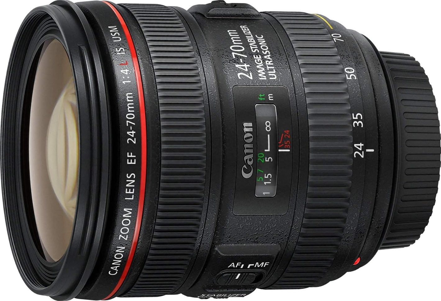 - 6313B005 - Objectif Zoom EF 24-70 Mm F/4L Is USM - Noir