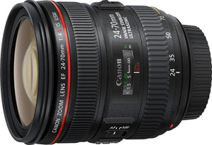 - 6313B005 - Objectif Zoom EF 24-70 Mm F/4L Is USM - Noir