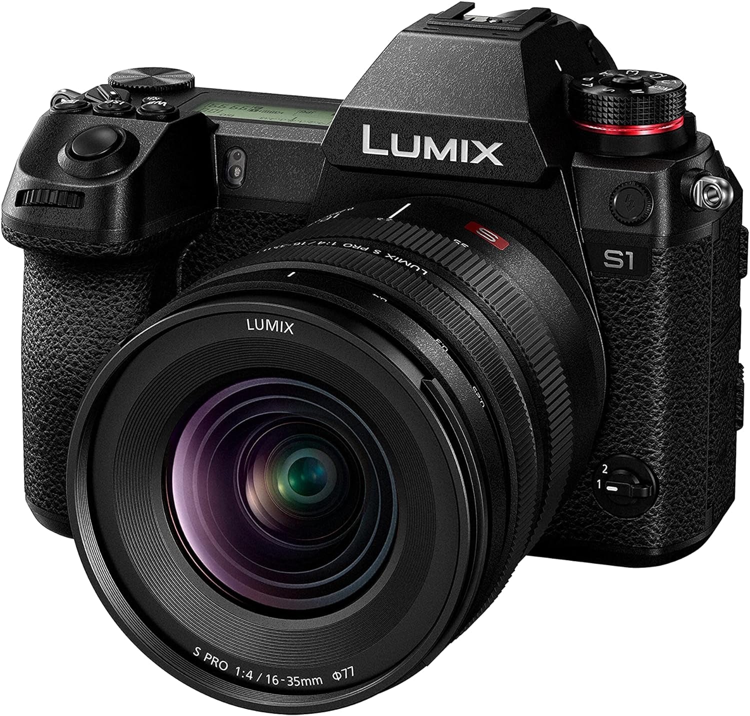 Lumix S Pro 16-35Mm F4.0 | Objectif Grand Angle Plein Format S-R1635E (Ultra Grand Angle 16Mm, Bague De Débrayage Clutch, Tropicalisé, Compact Et Léger) Noir – Compatible Monture L